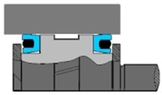 Pneumatic ElastoFlex™ Piston Seal