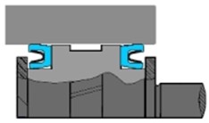 Hydraulic FluoroFlex™ Piston